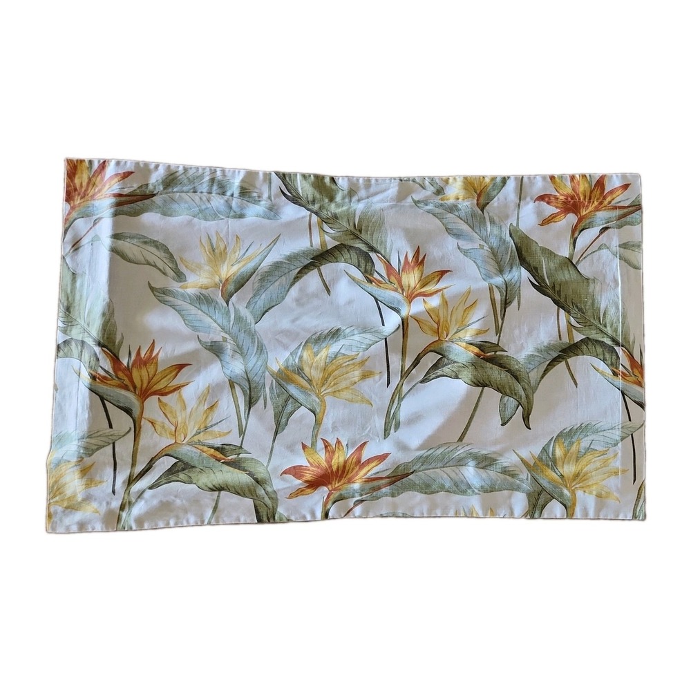 1/Tommy Bahama Bird of Paradise King Pillow Sham READ